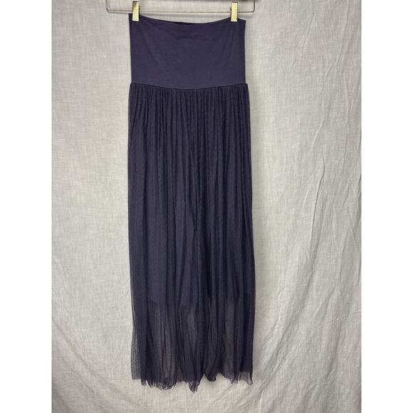 Effie's Heart Navy Maxi Skirt - Picture 1 of 8